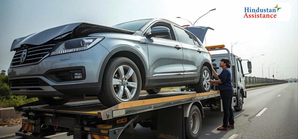 Breakdown towing for SUVs