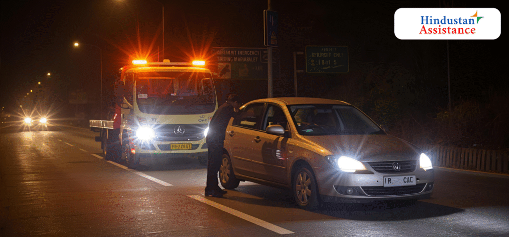 Emergency breakdown towing in Gujarat