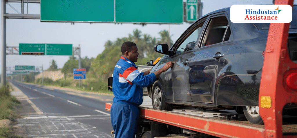Engine failure towing service