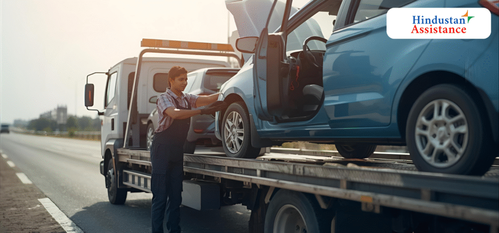 Transmission failure towing in Gujarat